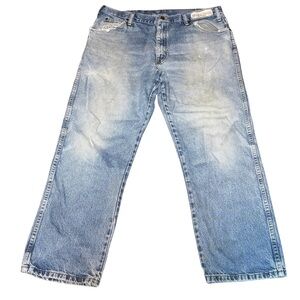 Dickies Jeans Men’s 38x30 Blue Faded Distressed Workwear Skater Grunge Y2K